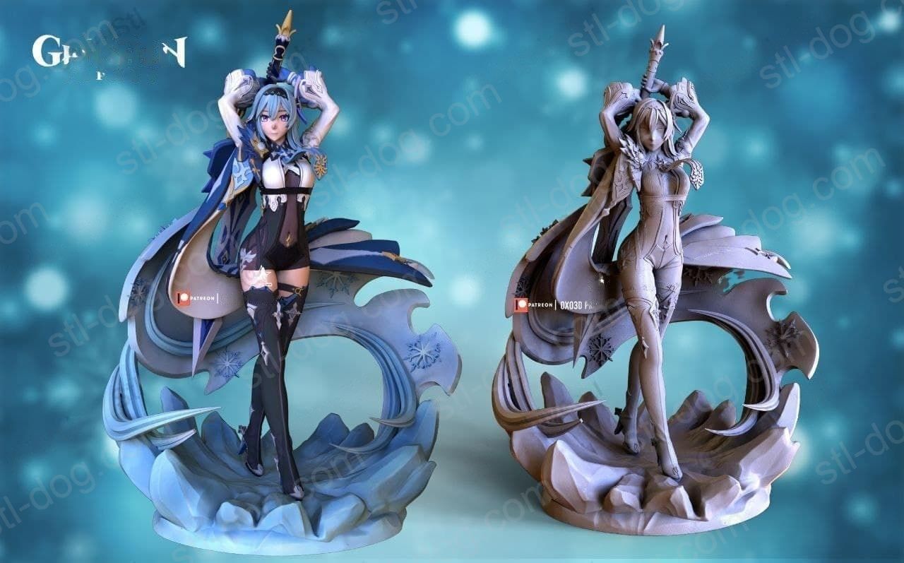 原神 尤拉（Yura） 3D打印图纸